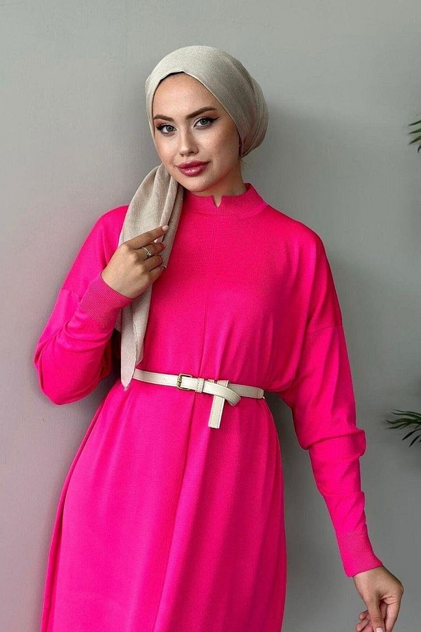 Merserize Melek Elbise Pembe - 2