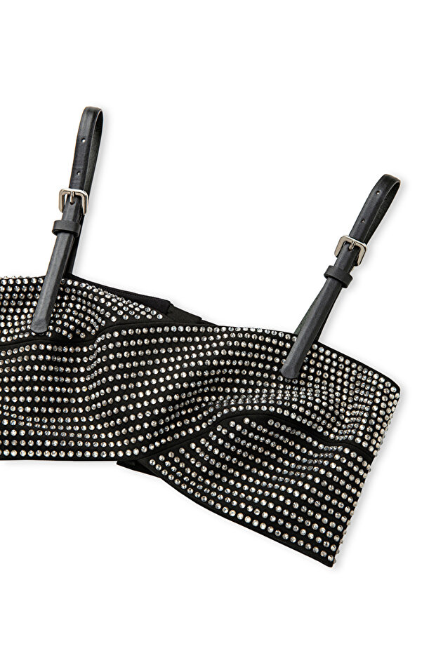 Hotfix baskılı büstiyer - 4