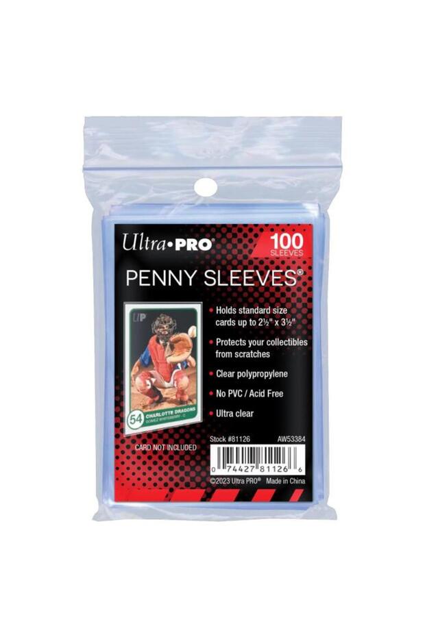 Ultra Pro Şeffaf Kart Sleeve 100 Adet - Koleksiyon Kartı Koruma Kılıfı