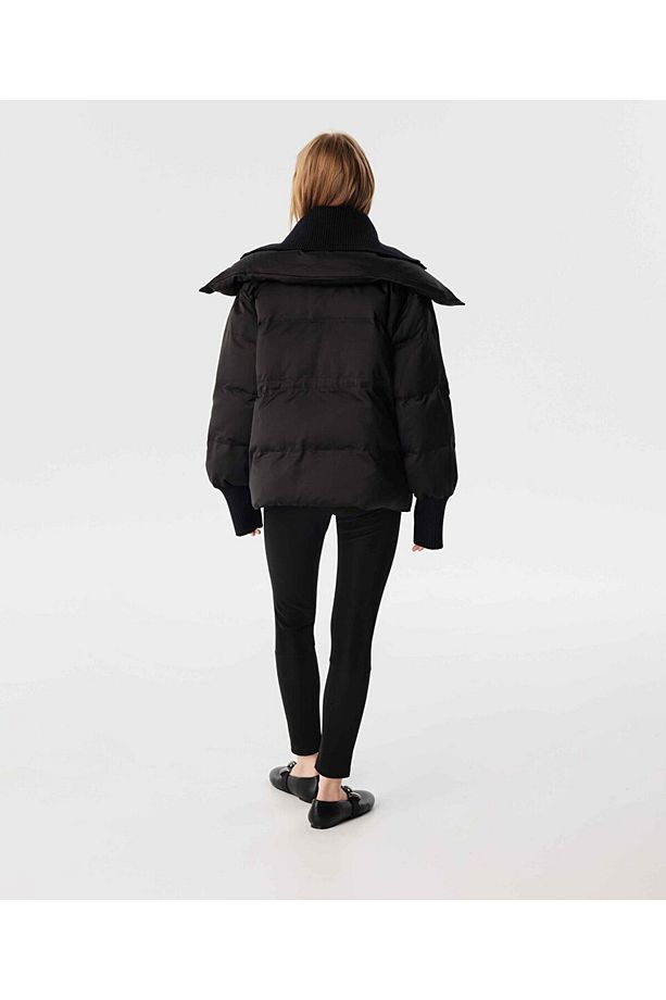 Triko mıx puffer mont - 7