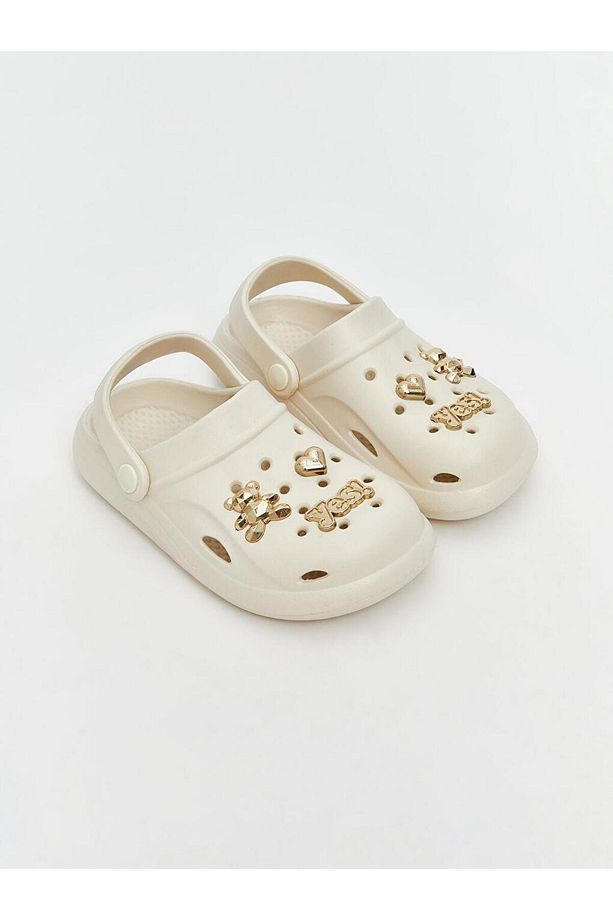 LCW STEPS Baskılı Kız Çocuk Plaj Sandaleti - 1