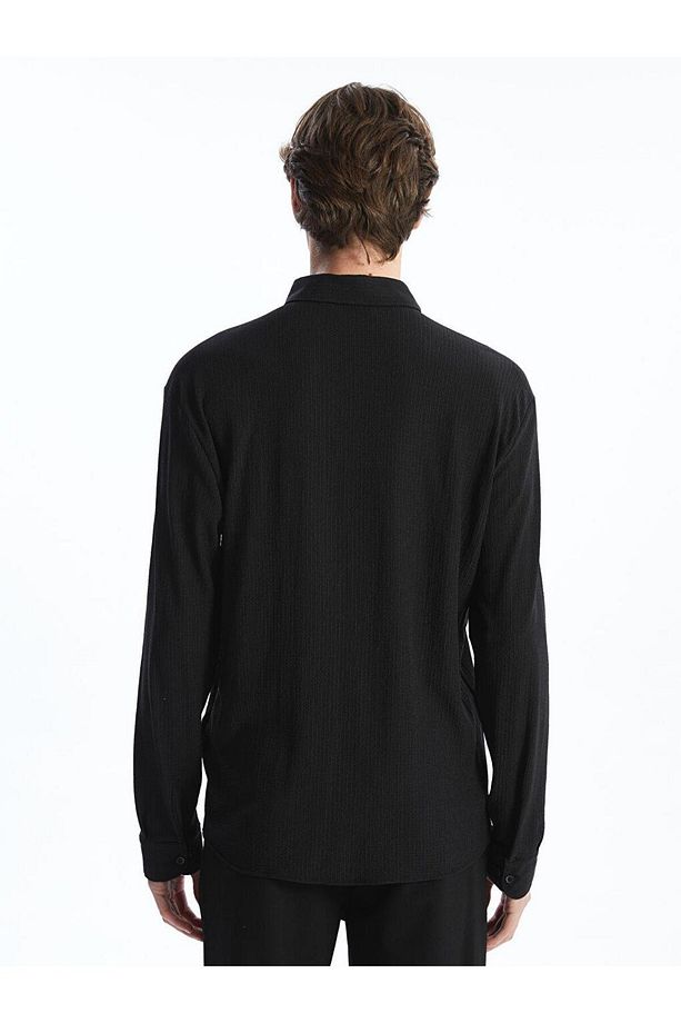LCW Vision  Regular Fit Uzun Kollu Erkek Gömlek - 4
