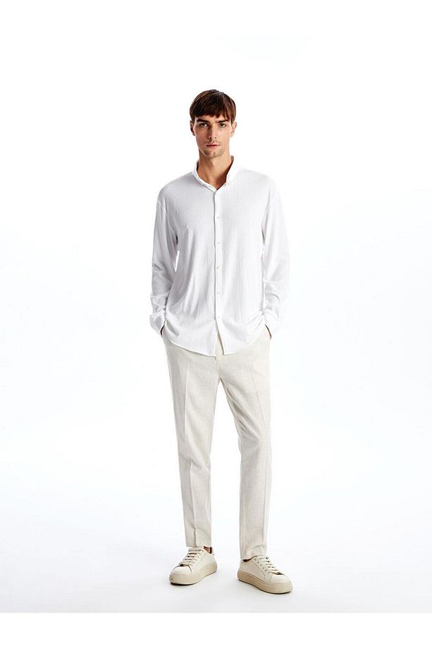 LCW Vision  Regular Fit Uzun Kollu Erkek Gömlek - 2