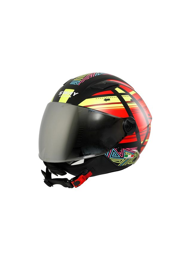Sw 765 COLOURFUL Yarım Kask - 3