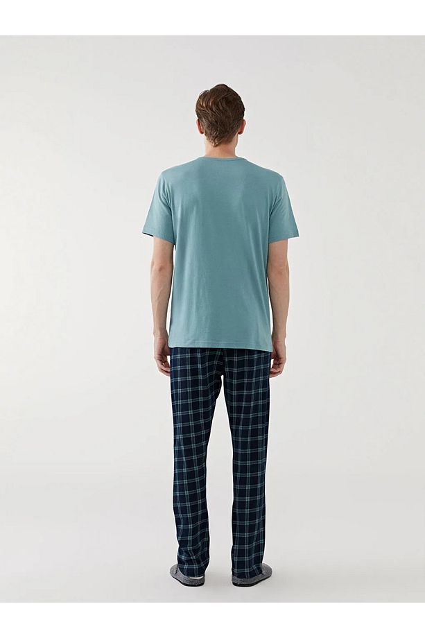 Standart Kalıp Erkek Pijama Takımı - 4