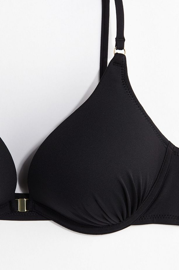 Derin Dekolteli Süper Push-up Bikini Üstü - 6