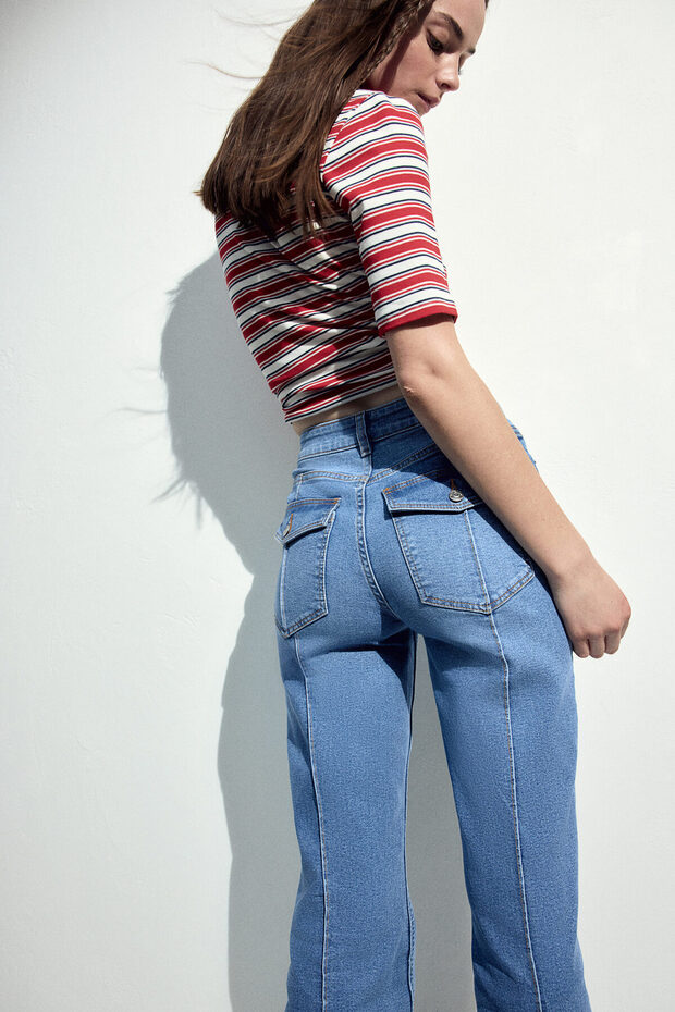 Flared High Jeans - 5