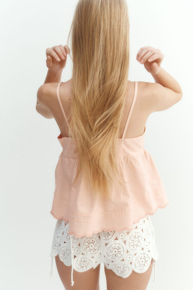 Nervürlü ve Askılı Üst - 4