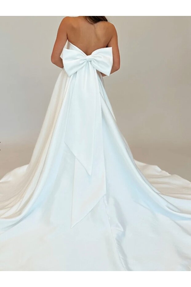 Straplez gelinlik - 3