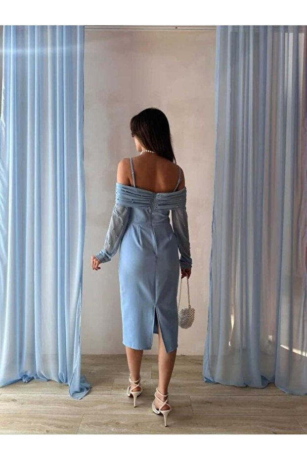 DELPHİA midi Elbise - 4