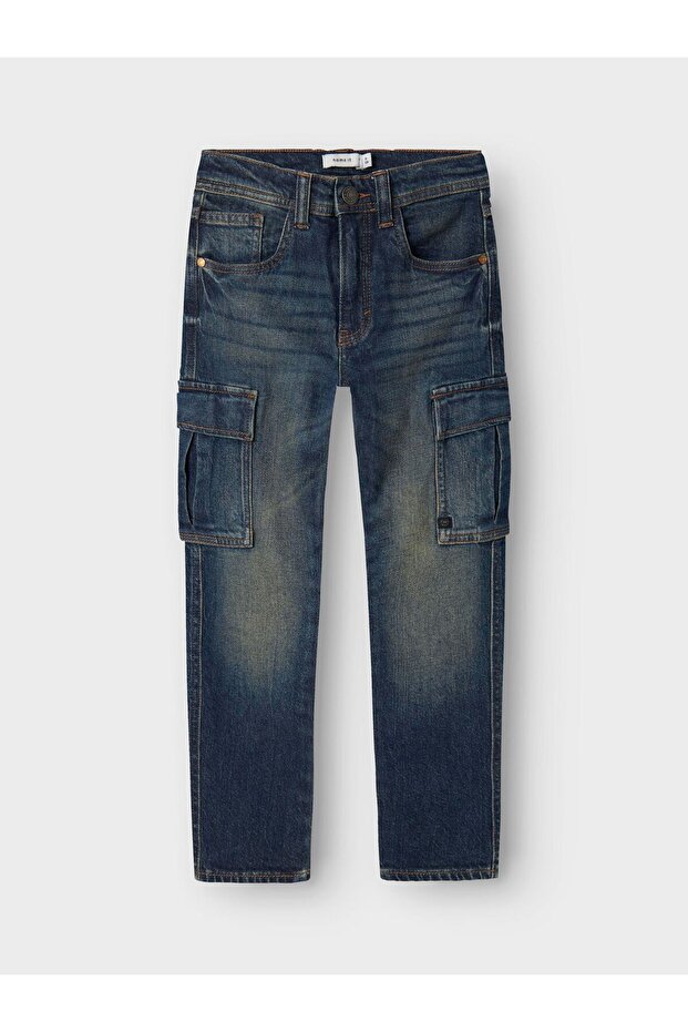 NKMSILAS TAP CARGO JEANS 6650-AZ NOOS - 1