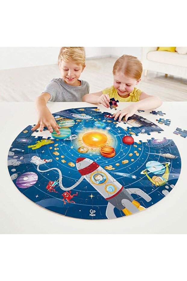 Παζλ Ηλιακό Σύστημα Στρογγυλό Παζλ - 2