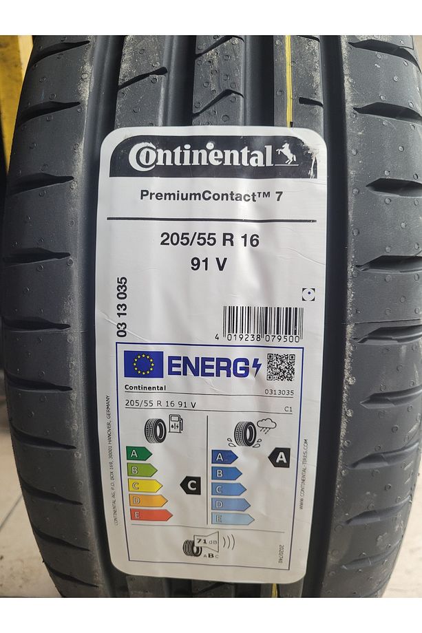 205/55r16 Premium Contact7 91v Set Olarak (4ADET) A Yol Tutuş 2025 Üretim* - 1