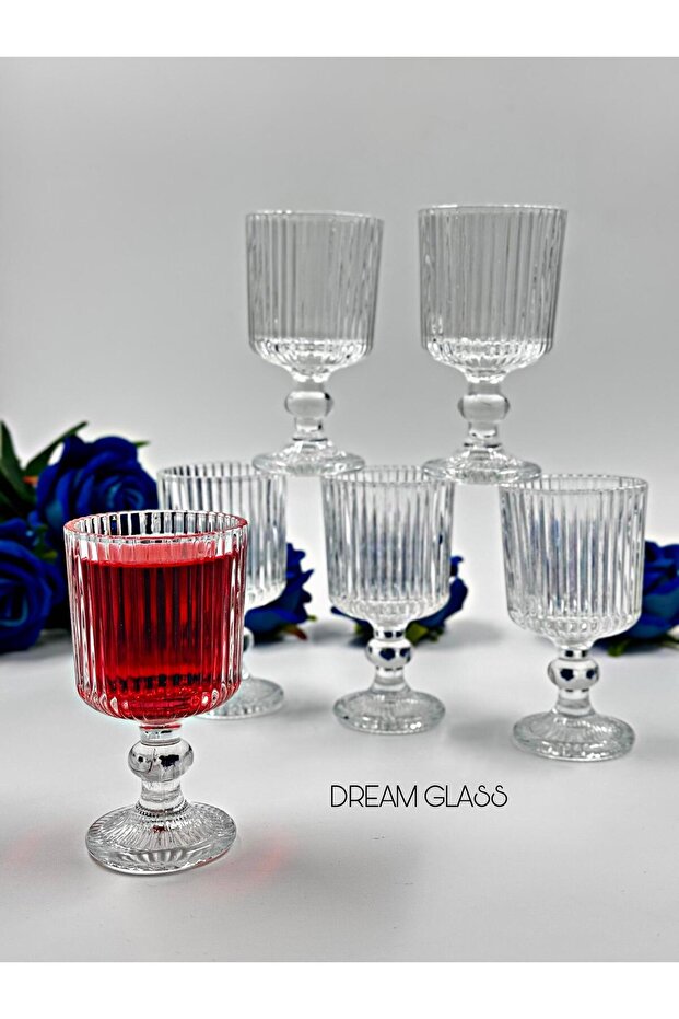Stylish Coffee Side Glasses Set for 6 People