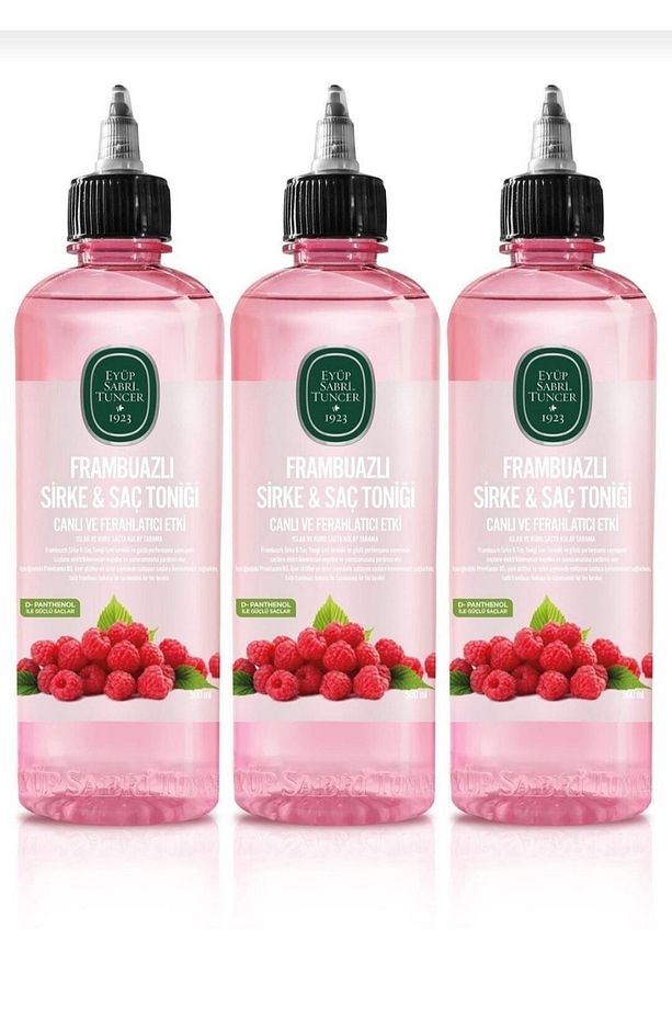 Frambuazlı Sirke & Saç Toniği 500 ml x3 Adet - 1