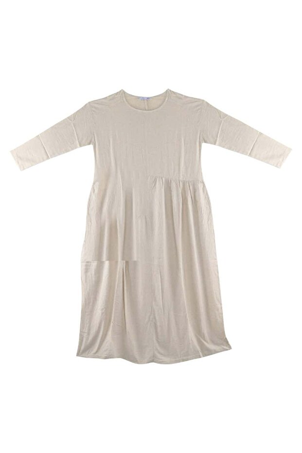 Maxi Dress with Gathering Details
