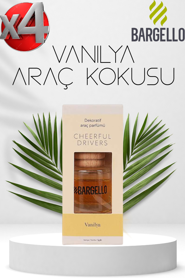 4 Adet Vanilya Araba Kokusu 8 ML - 1