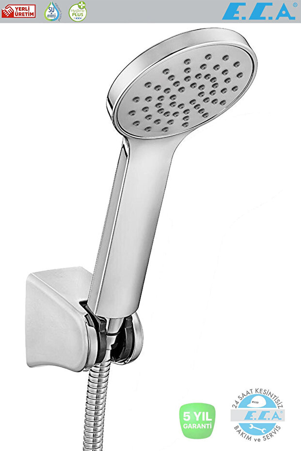 Spylos Banyo Duş Başlığı Tek Fonksiyonlu Mafsallı Banyo Üst Takım 102117378 - 2