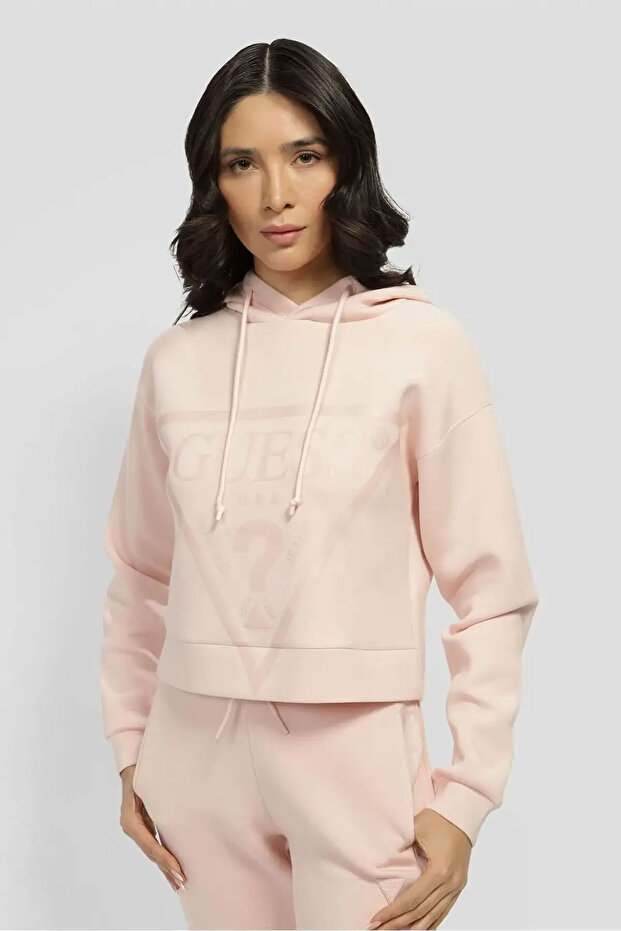 Women's New Alisa Hooded Sweatshirt - Pink