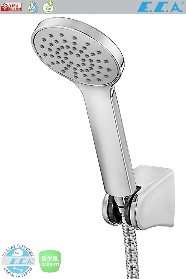 Spylos Banyo Duş Başlığı Tek Fonksiyonlu Mafsallı Banyo Üst Takım 102117378 - 3