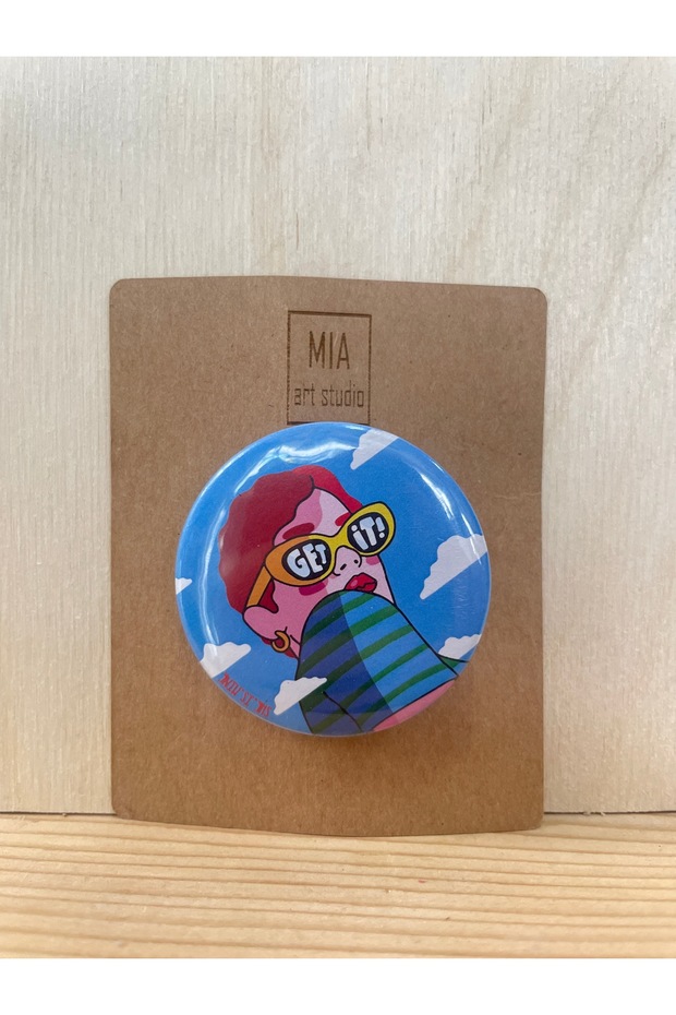 Button Metal Rozet