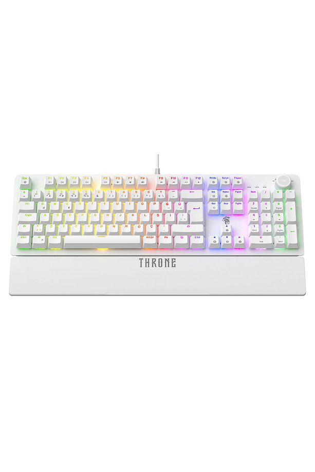 Lumina K1 ARGB Işıklandırma - Makro Yazılımlı - Red Switch - Bilek Destekli Mekanik Klavye - 3