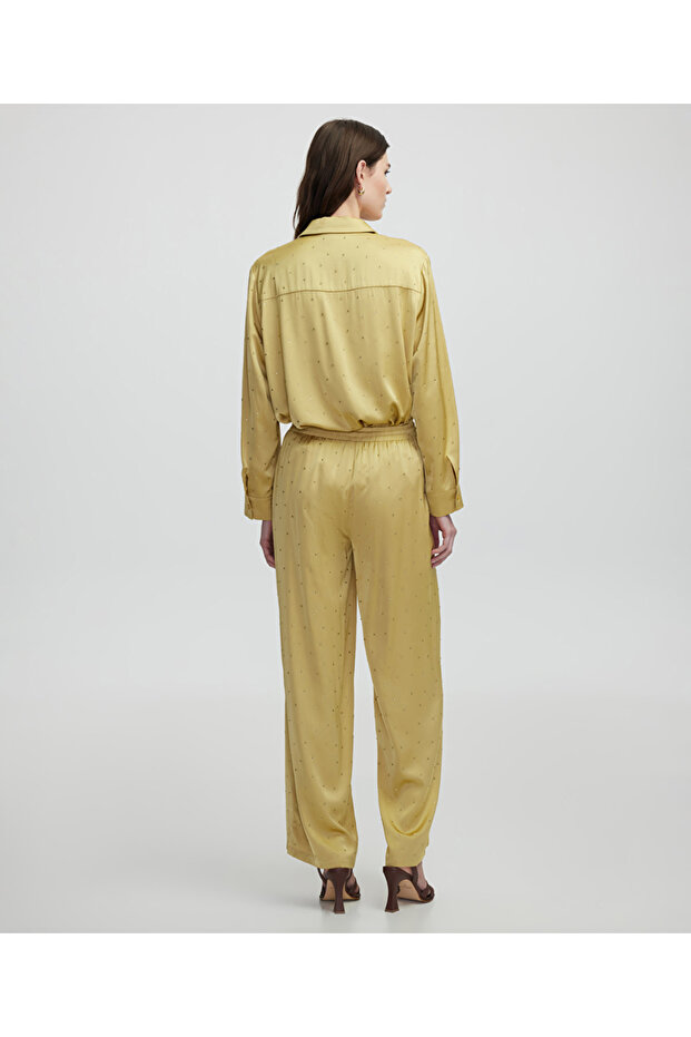 Hotfix baskılı pantolon - 6