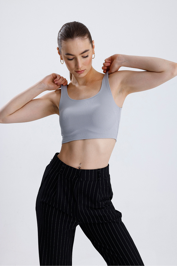 kare yaka büstiyer crop - 2