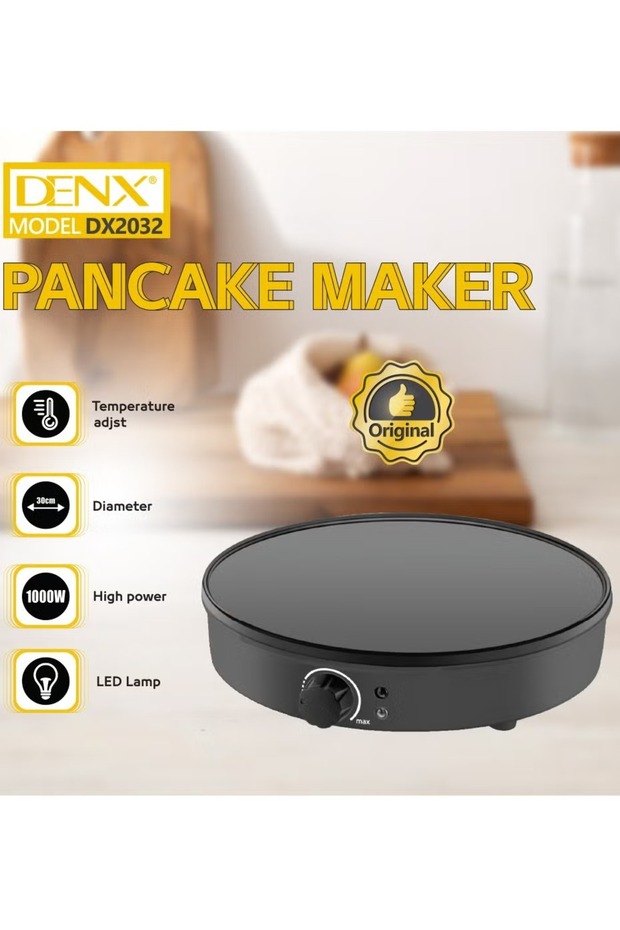 Electric Non-Stick Griddle Baking Pan Black - 6