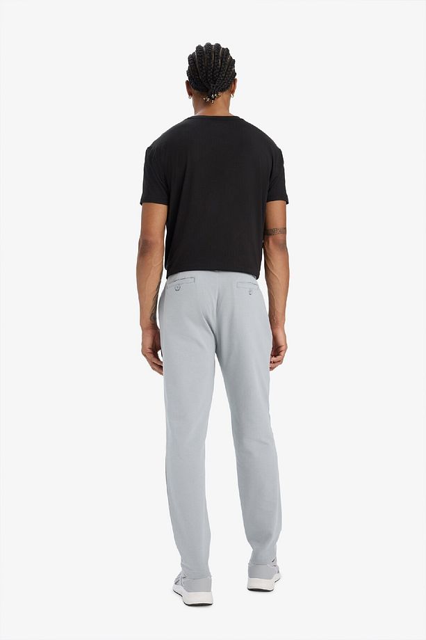 DeFactoFit Slim Fit Dar Kesim Çift Cepli Standart Paça Sporcu Jogger D7808AX25SP - 6