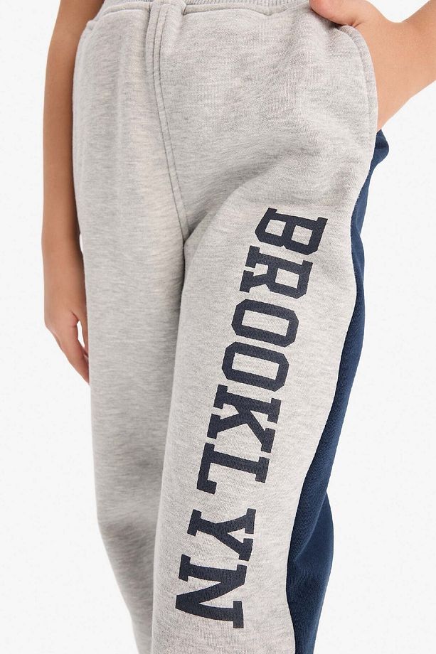 Kız Çocuk Baskılı Kalın Jogger Eşofman Altı D7010A824WN - 5