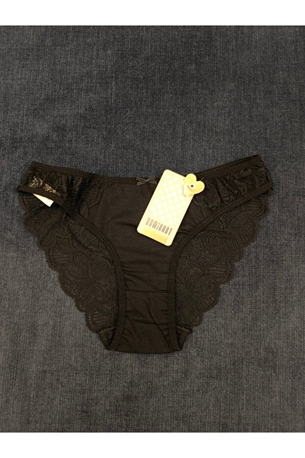 PAMUKLU DANTELLİ KÜLOT - 1