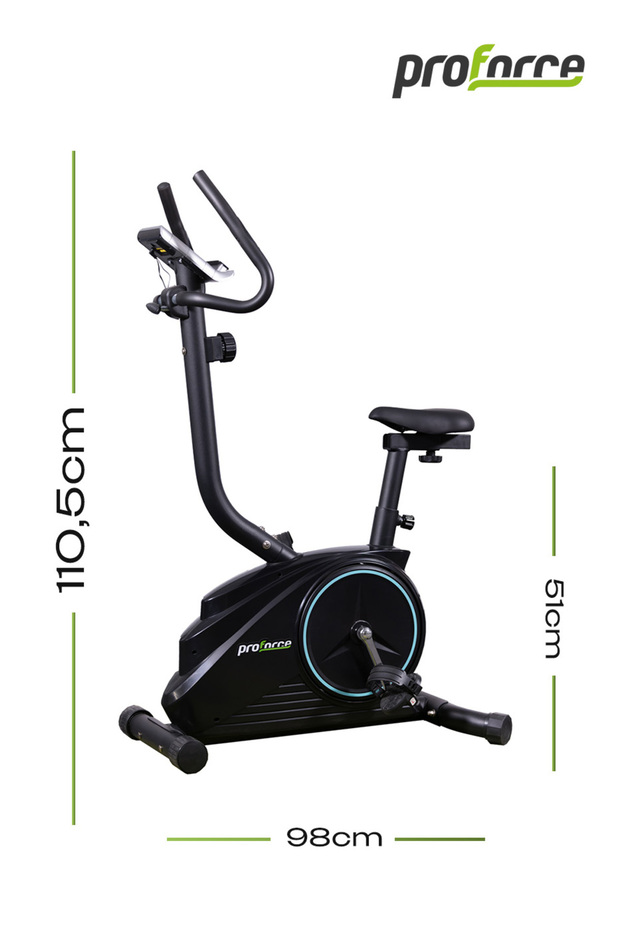 Hes 04 Kondisyon Bisikleti, Dikey Ev Bisikleti, Spor Koşu Egzersiz Bisikleti - 3