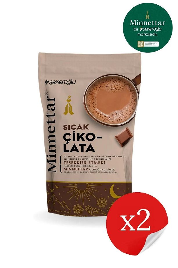 Minnettar Sıcak Çikolata 2 X 200 gr ( 2 Paket ) - 5