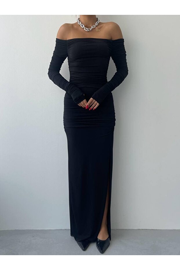 Vasco Madonna Drapeli Elbise - 2