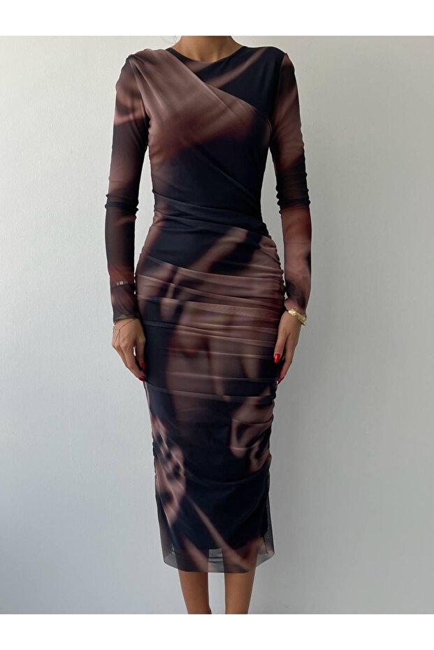 Amarone Tül Elbise - 2