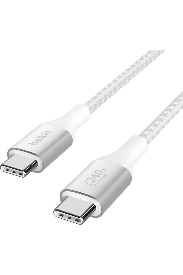 BoostCharge USB-C - USB-C Güç Kablosu 1M, 240W Güç Dağıtımlı Hızlı Şarj Kablosu - 3