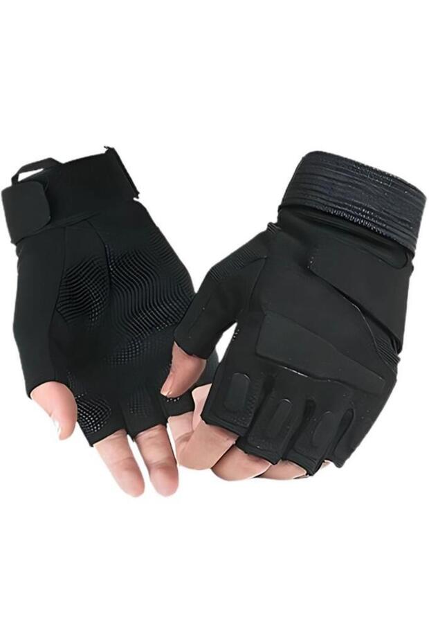 Blackhawk Taktik Eldiven Askeri Eldiven Bisiklet Eldiveni Yarım Parmak Eldiven - 4