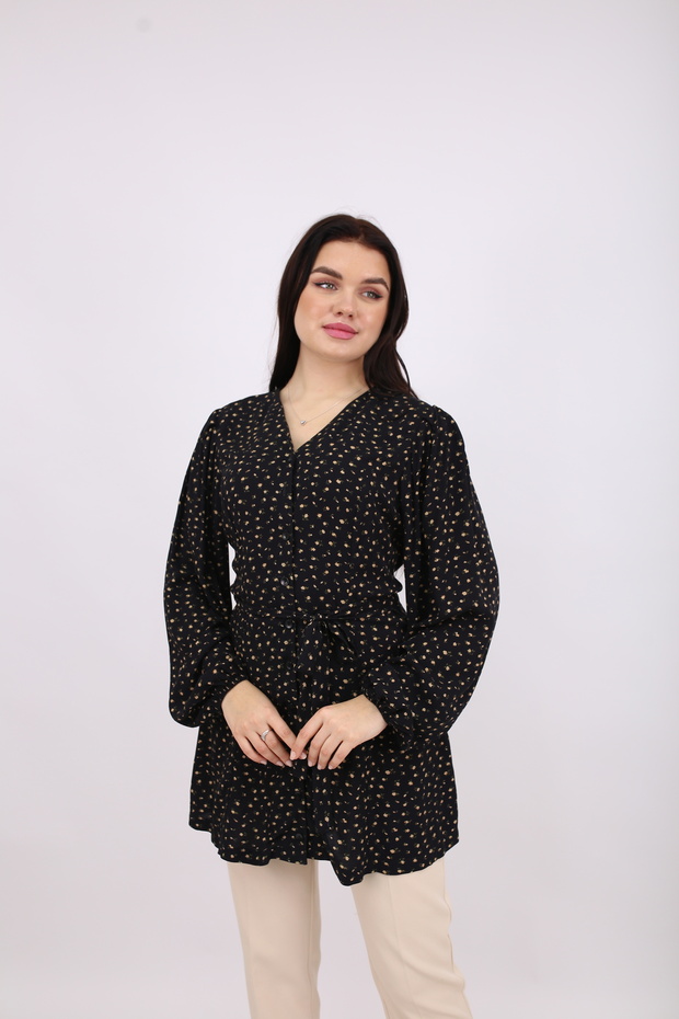Patterned Lace Tunic - 5
