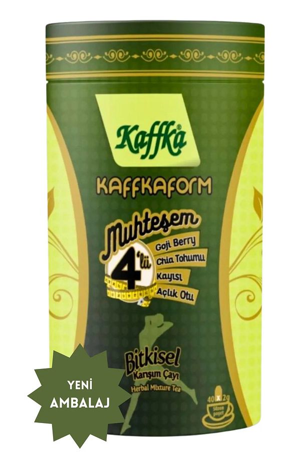 Kaffkaform Muhteşem Dörtlü Bitkisel Karışım Çayı 40 Lı Süzen Poşet - 4