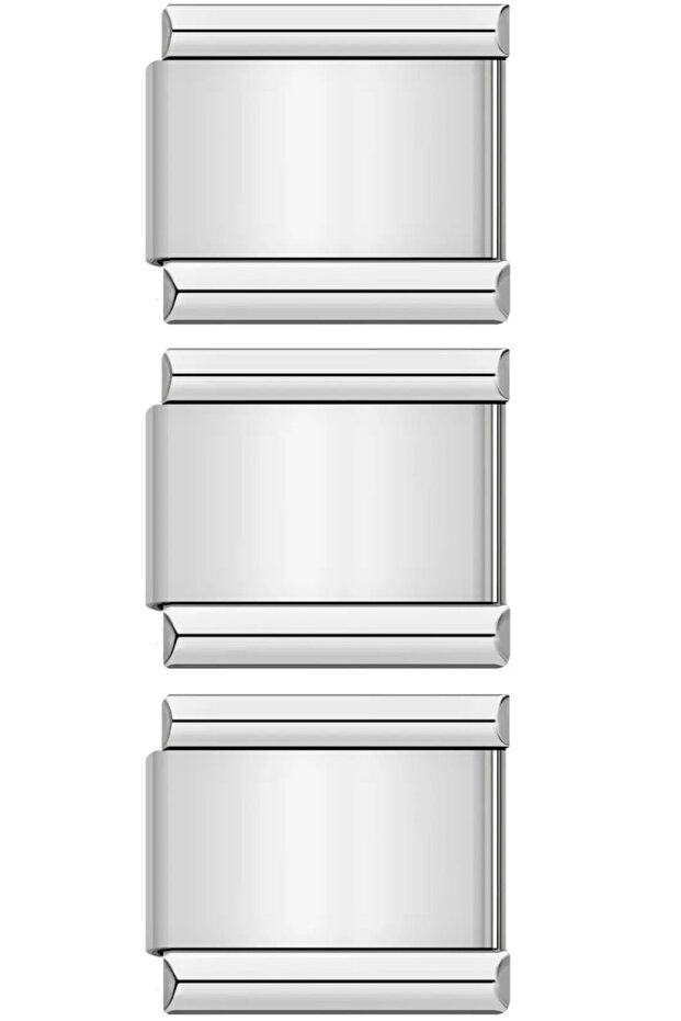 Steel bracelet additional extension charm nomination (9mm) scb28