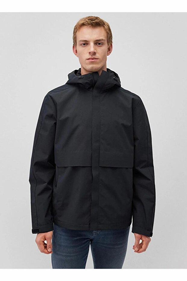 Erkek Siyah Protech Ceket Siyah Ceket 0110348-900-Std - 3
