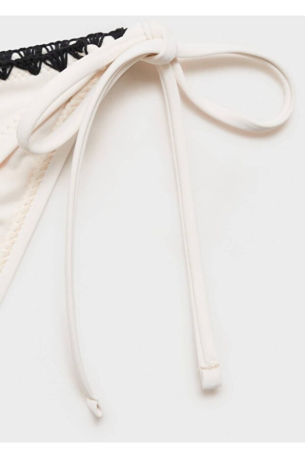 Kontrast biyeli bikini - 7