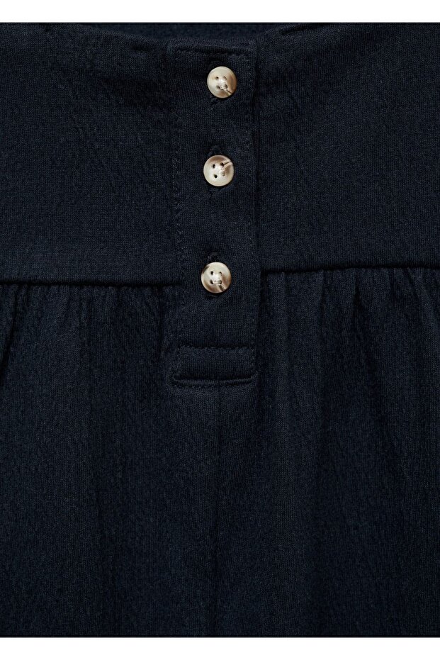 Düz kesim şort tulum - 6