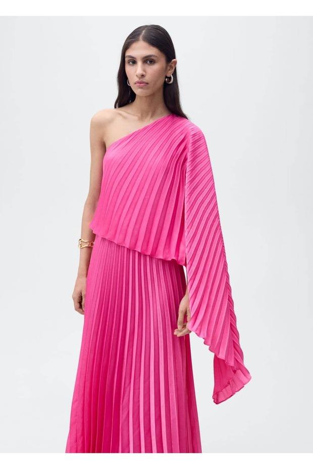 Uzun pelerin elbise - 1