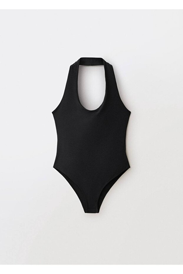 Backless Halter Neck Body - 3