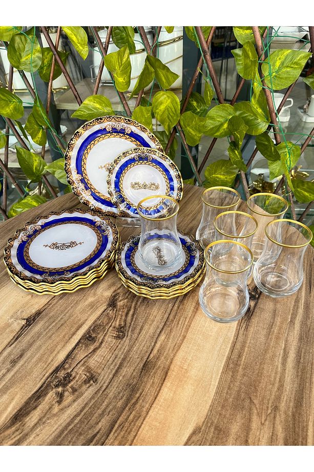 Gürcüglass taç 18 prç çay keyfi - 3