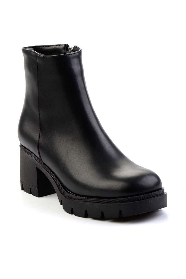 Siyah  Kadın Bot & Bootie K02015012009 - 3