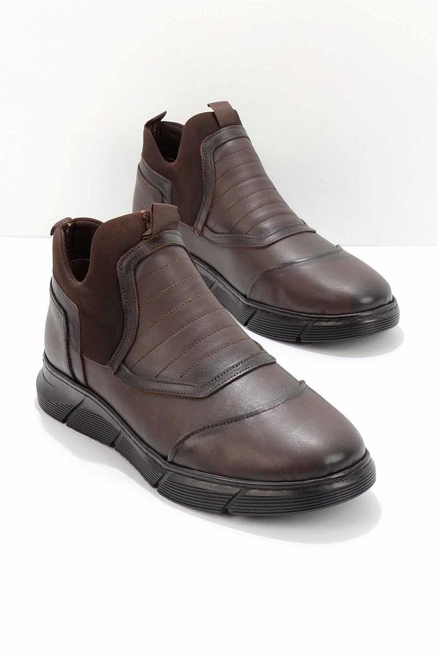 Kahve Leather Erkek Bot & Bootie E02733083103 - 2
