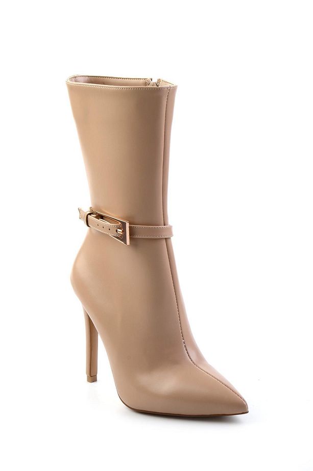 Bej  Kadın Bot & Bootie K02209029409 - 3